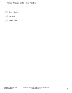 Crime Analysis Style Contents