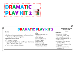 dramatic play kit 2 - El Dorado County Library