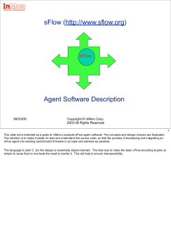 sFlow Agent
