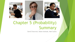 Chapter 5 Summary