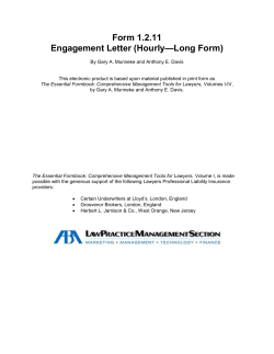 1 - MG Welbel and Associates