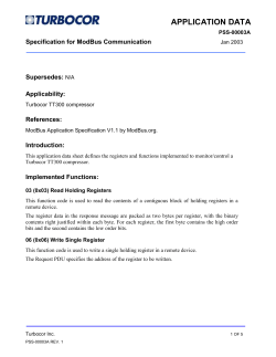 Modbus definition