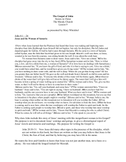 Handout 9 - The Moody Church