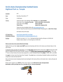 5A-D1 State Championship Football Game Highland Park vs. Temple