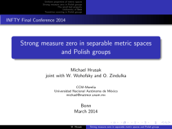 Strong measure zero in separable metric spaces