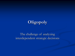 Oligopoly - robertwieckowski