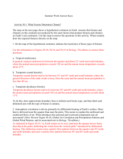 Summer work answer key: