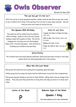 Queen / King - Edgmond Owls