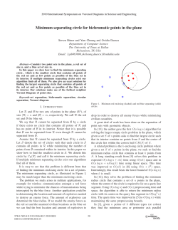 Minimum Separating Circle for Bichromatic Points in the Plane