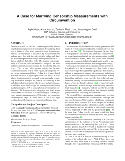 A Case for Marrying Censorship Measurements with