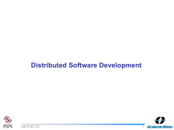 Distributed Software Development