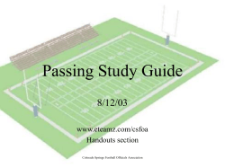 Passing - Eteamz