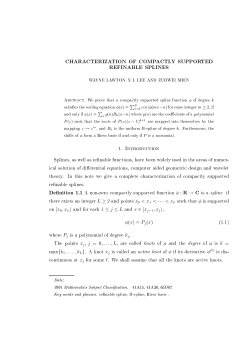 1. Introduction - Dept of Maths, NUS