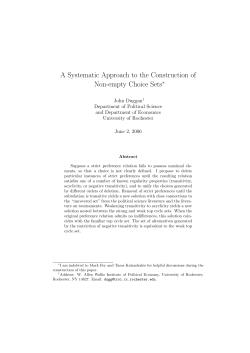 A Systematic Approach to the Construction of Non