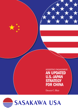 an updated us-japan strategy for china