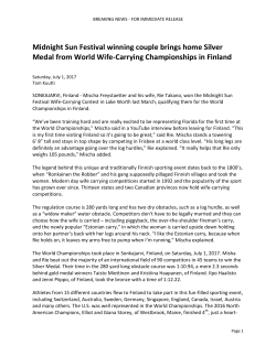 Midnight Sun Festival winning couple brings home