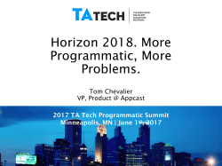 Presentation Title - TAtech Leadership Summit
