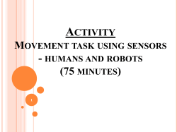 Sensors Activity - Teach Engineering