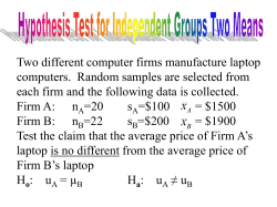 The following example