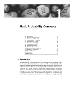 Basic Probability Concepts