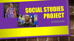 Social Studies Project - New Paltz Central School District