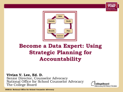 Become a Data Expert: Using Strategic