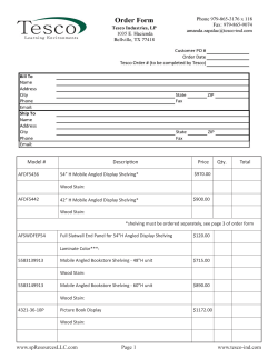 Model # Price Qty. Total DescripƟon www.spResourcesLLC.com