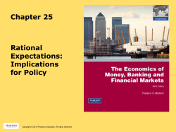 Chapter 25 Rational Expectations
