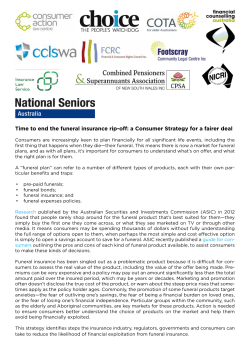 Time to end the funeral insurance rip