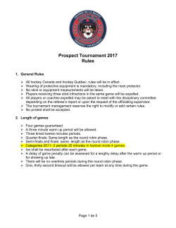 tournoi de la releve