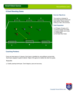 6 Goal Game - SoccerClinics.com