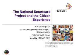 NSCP Presentation Peterborough Direct 01Mar04