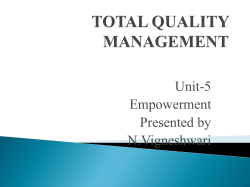 Empowerment - KV Institute of Management and Information Studies