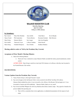 Sample Meeting Minutes Template