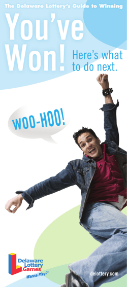 Guide to Winning Brochure