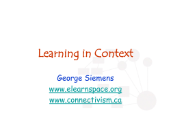 Learning in Context