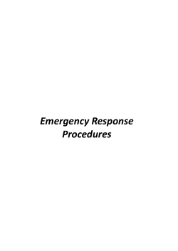 Emergency response procedures