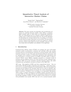 Quantitative Timed Analysis of Interactive Markov Chains