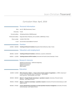 Jean-Christian Tisserand - Laboratoire Exp&eacute;rimentation Sciences