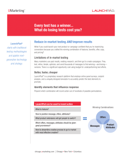 Every test has a winner... What do losing tests cost you?