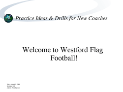 Welcome to Westford Flag Football!
