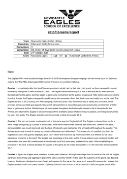 2015/16 Game Report