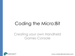 Creating a Handheld Console &ndash; Programming Pong (with Blocks)