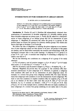 intersections of pure subgroups in abelian groups