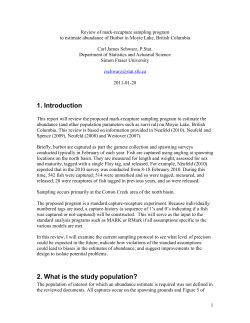 1. Introduction - Statistics and Actuarial Science