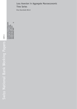 Loss Aversion in Aggregate Macroeconomic Time Series