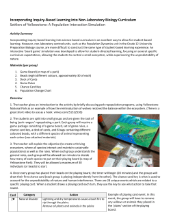 Incorporating Inquiry-Based Learning into Non