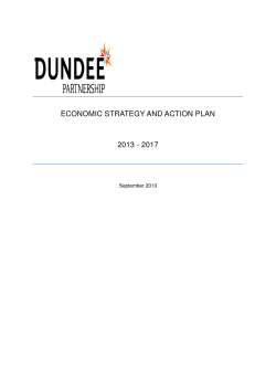 economic strategy and action plan 2013 - 2017