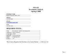 FIN 32 - Argosy University Dissertation Site