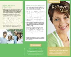 Rollover Max rules and details: Rollover Max is easy